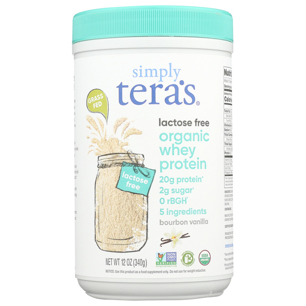 Dietary Supplements Simply Tera's Organic Whey Protein hero