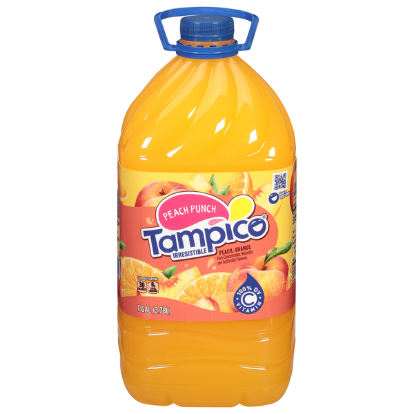 Frozen Juice Tampico Peach Fruit Punch Juice Drink hero