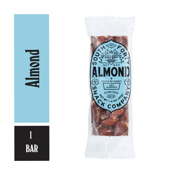 South Forty Snacks Almond Nut Bar hero