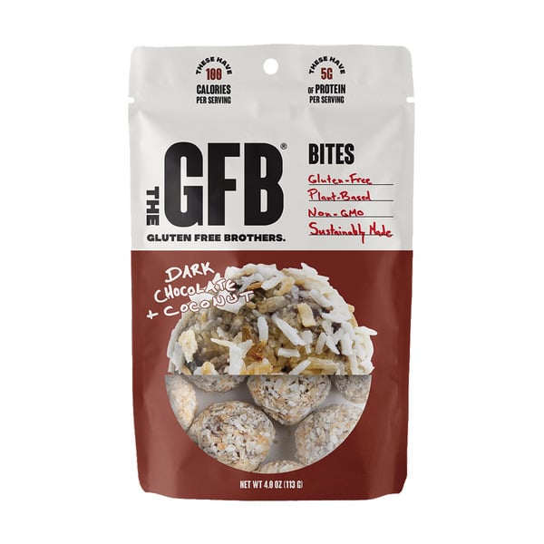 Energy & Granola Bars The GFB Dark Chocolate Coconut Bites hero