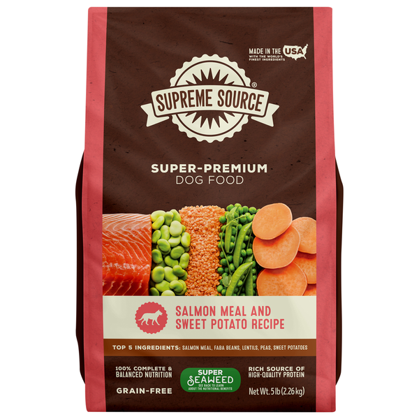 Dog Food Supreme Source Salmon Meal And Sweet Potato Recipe Grain-Free Dog Food hero