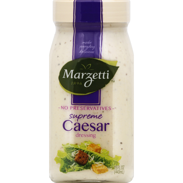 Salad Dressing & Toppings Marzetti Dressing, Supreme Caesar hero