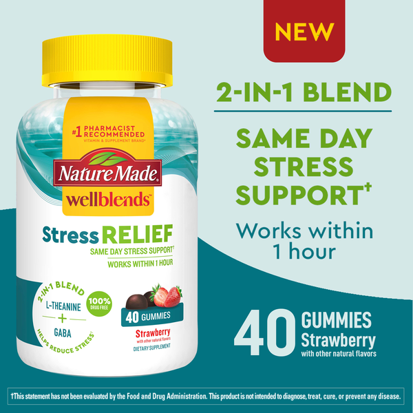 Stress & Sleep Aids Nature Made Stress Relief Gummies hero