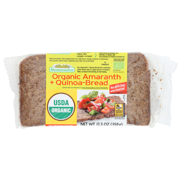 Bread Mestemacher Organic Amaranth & Quinoa Bread hero