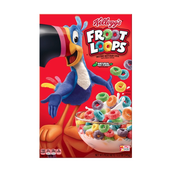 Cereal Kellogg's Froot Loops Breakfast Cereal Original hero