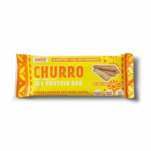 Protein & Meal Replacements UNiTE Food Churro Protein Bar, Gluten Free, Soy Free hero