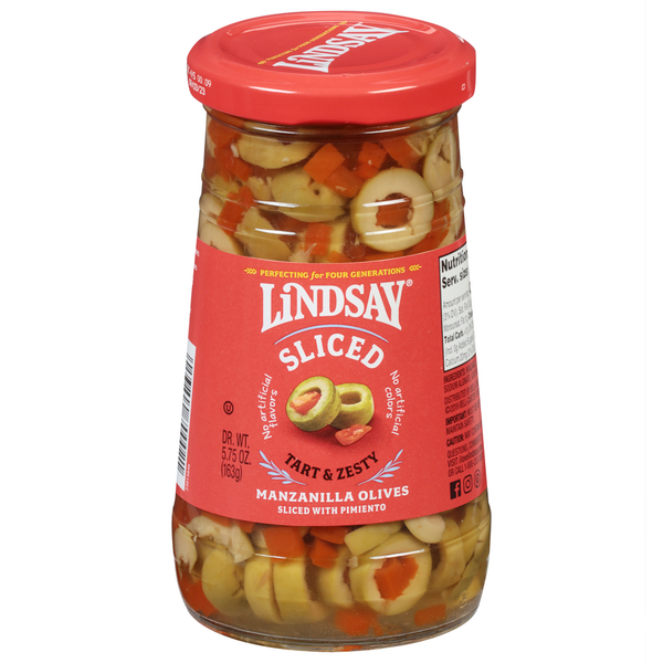 Pickled Goods & Olives Lindsay Manzanilla Olives, Sliced hero