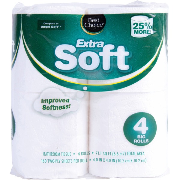 Paper Goods Best Choice Extra Soft Roll Bath Tissue hero