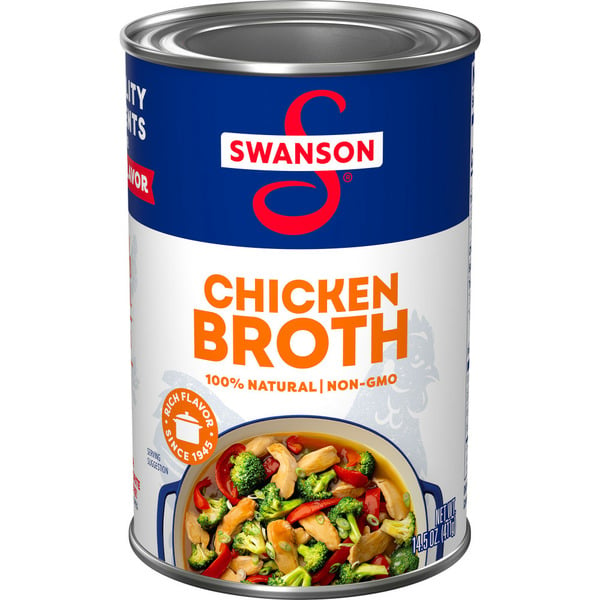 Soup, Broth & Bouillon Swanson's 100% Natural Chicken Broth hero