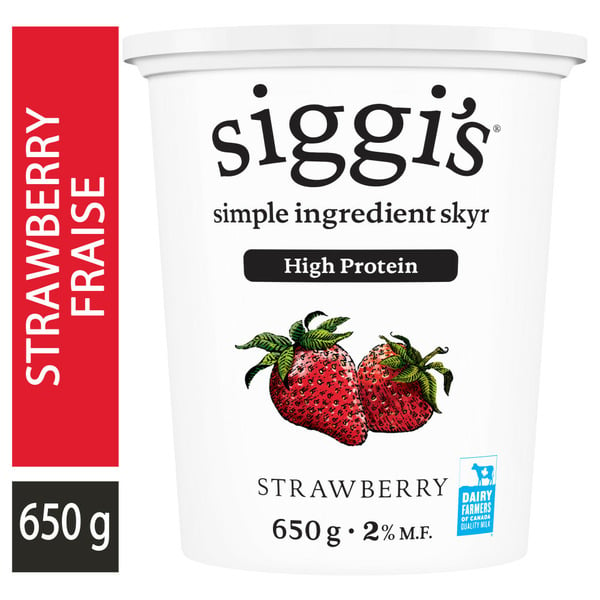 Yogurt Siggi's Skyr Yogurt Strawberry 2% hero