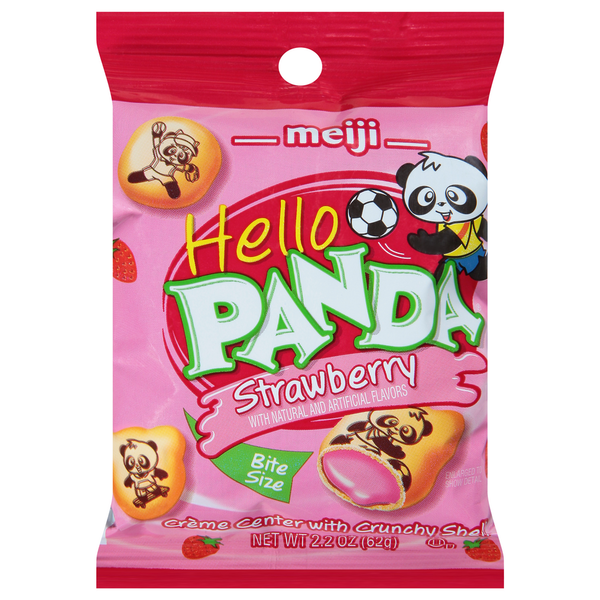 Meiji Cookies, Strawberry, Bite Size hero