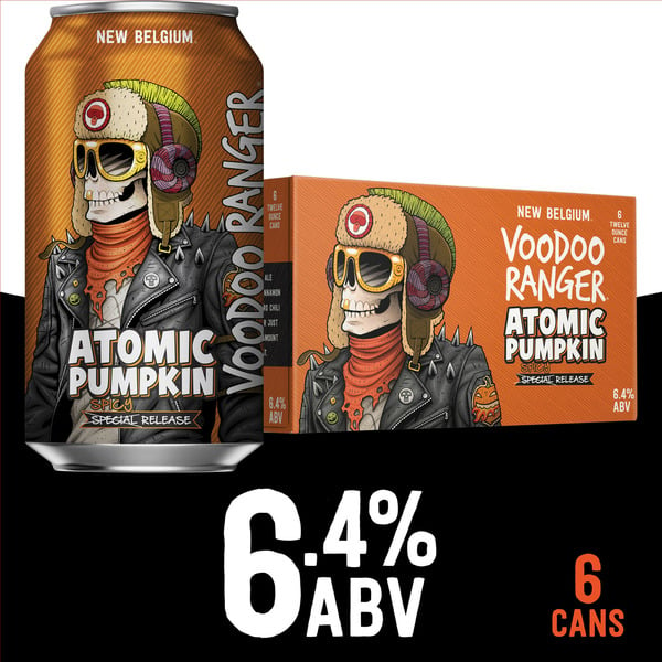 Beers & Coolers New Belgium Brewing Atomic Pumpkin, Spicy Release hero