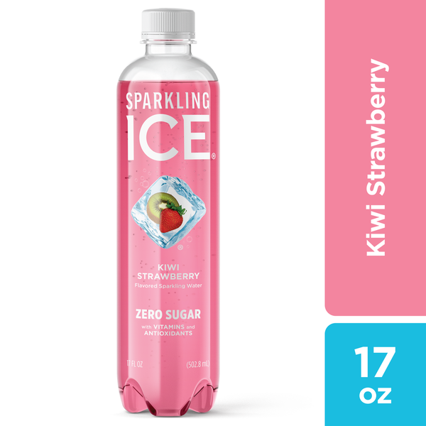 Beverages Sparkling Ice® Kiwi Strawberry Sparkling Water, Zero Sugar hero