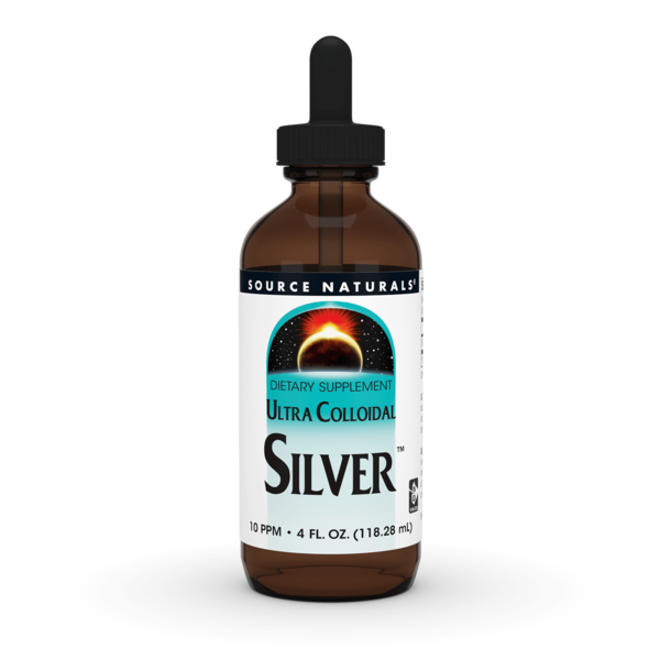 Vitamins & Supplements Source Naturals Ultra Colloidal Silver Liquid hero