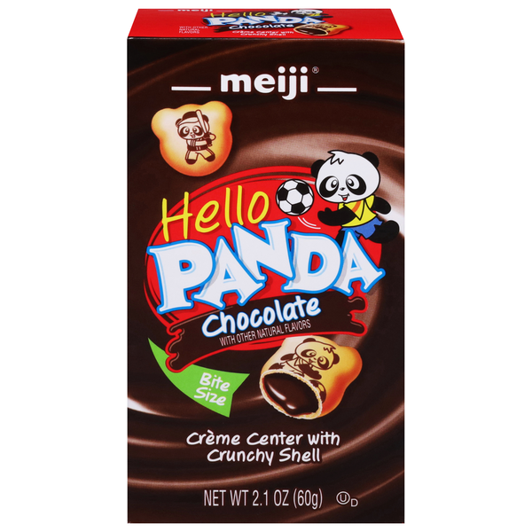 Candy & Chocolate Hello Panda Cookies, Chocolate, Bite Size hero