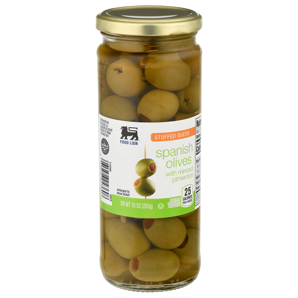 Pickled Goods & Olives Food Lion Olives, Spanish, Stuffed Queen hero