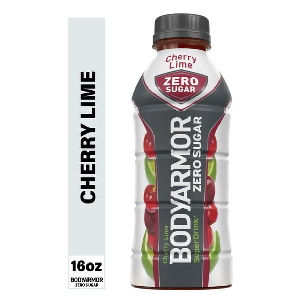 BODYARMOR Zero Sugar Sports Drink Cherry Lime hero