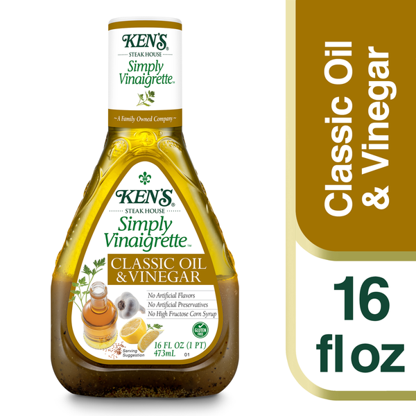 Oils & Vinegars Ken's Steak House Dressing, Classic Oil & Vinegar hero