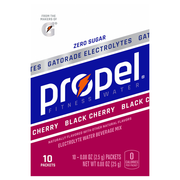 Vitamins & Supplements Propel Electrolyte Water Beverage Mix, Zero Sugar, Black Cherry hero