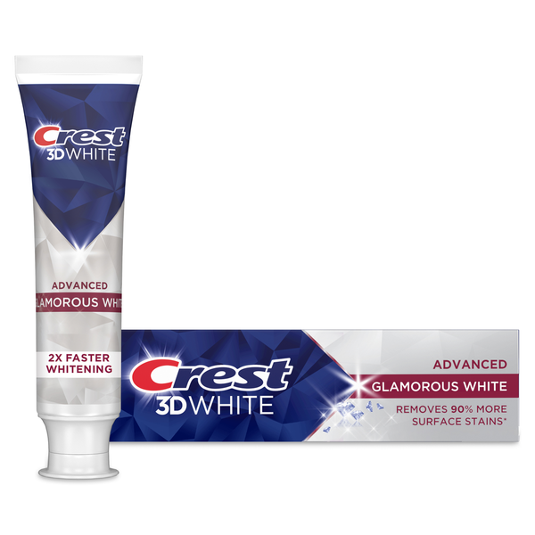 Oral Hygiene Crest 3D White Advanced Glamorous White Toothpaste hero