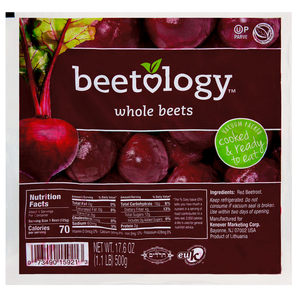 Fresh Prepared Vegetables Beetology Cooked Beets hero