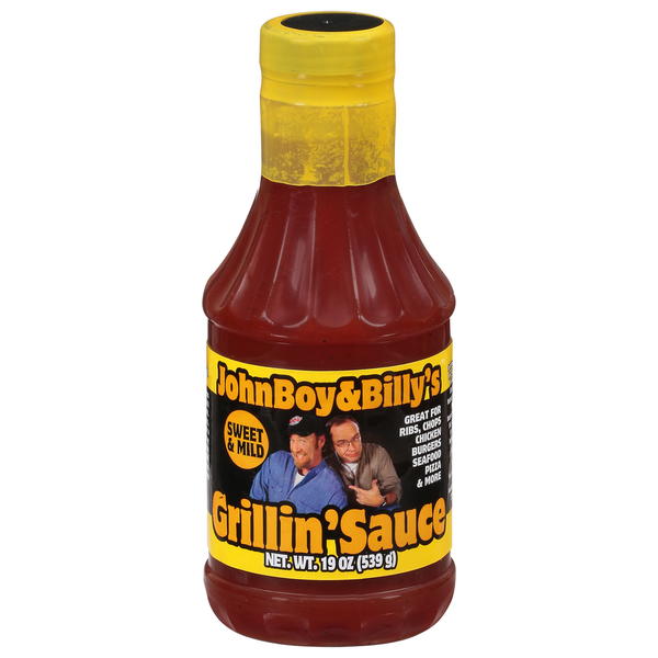 Marinades & Meat Preparation John Boy & Billy's Grillin' Sauce, Sweet & Mild hero