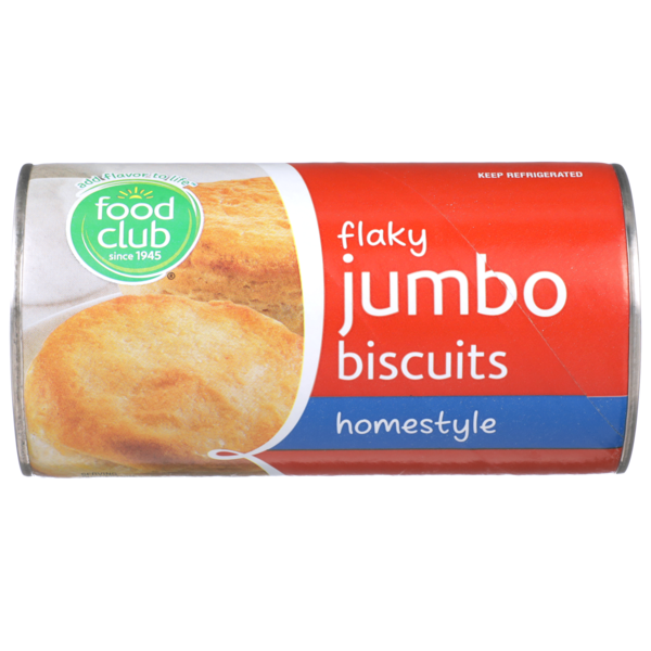 Crackers Food Club Homestyle Flaky Jumbo Biscuits hero