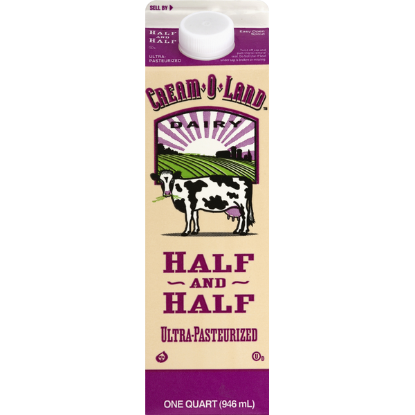 Cream Cream-O-Land Half and Half hero