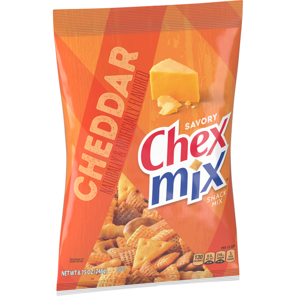 Trail Mix & Snack Mix Chex Snack Mix, Cheddar, Savory Snack Bag hero