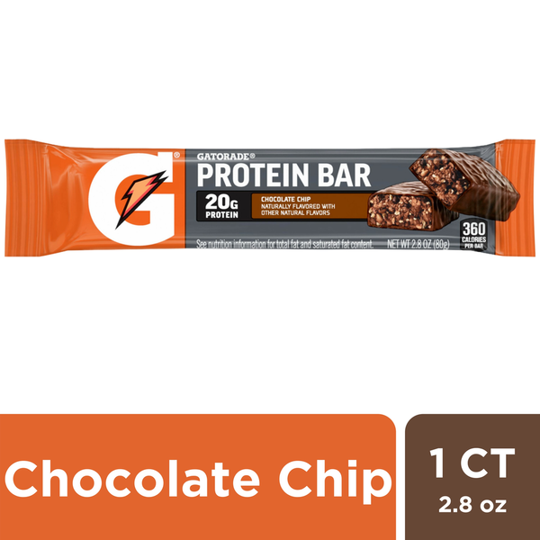 Protein & Meal Replacements Gatorade Protein Bar, Chocolate Chip hero