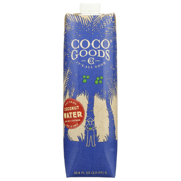 Juice & Nectars Cocogoods Co Natural Coconut Water hero