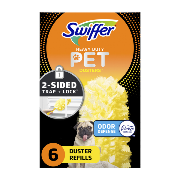 Dog Food & Care Swiffer Heavy Duty Pet Multi-Surface Duster Refills for Cleaning hero