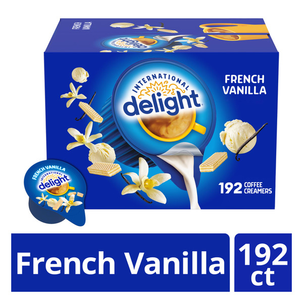 Other Creams & Cheeses International Delight French Vanilla Non Dairy Creamer Singles hero