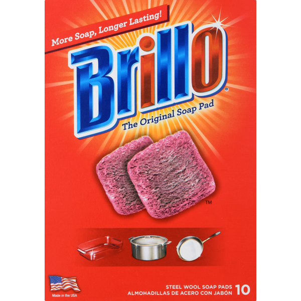 Brillo Soap Pads, Steel Wool hero