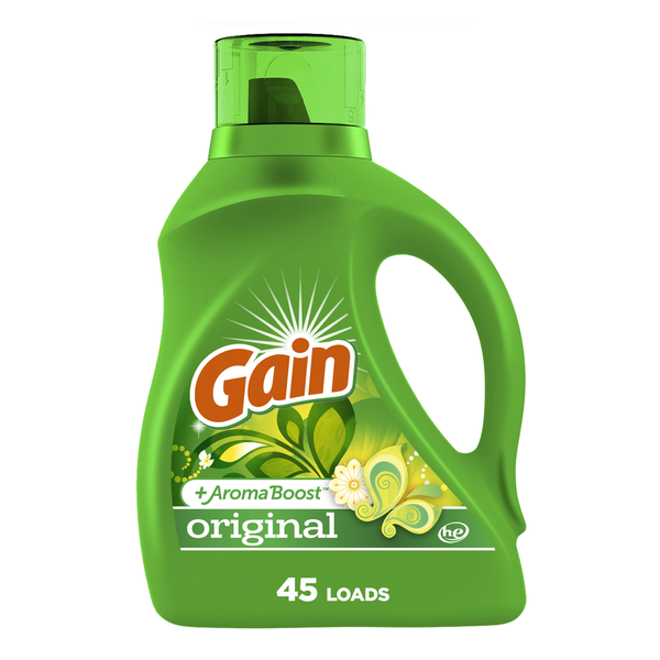 Laundry Care Gain Liquid Laundry Detergent, Original Scent, 45 Loads hero