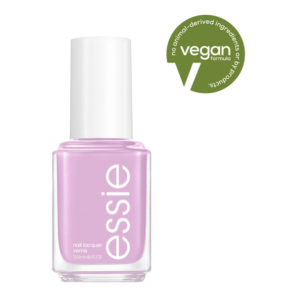 Hand Care essie salon-quality nail polish, vegan, lilac purple, Lilacism hero