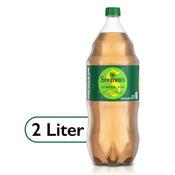 Soda Seagram's Ginger Ale Soda Soft Drink hero