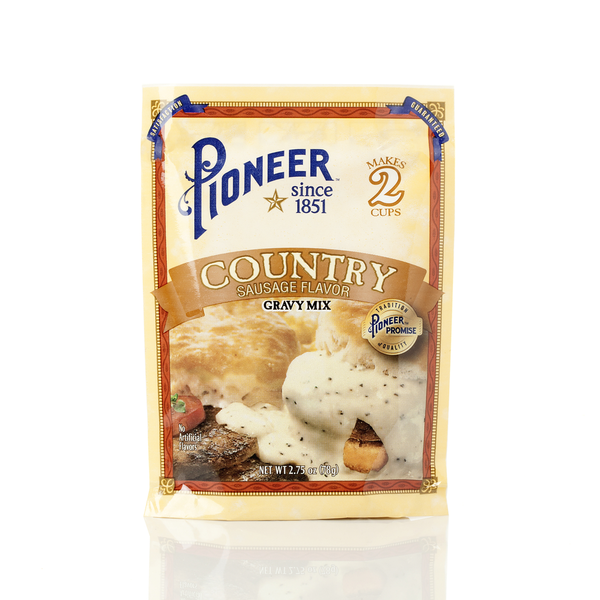 Marinades & Meat Preparation Pioneer Country Sausage Flavor Gravy Mix hero