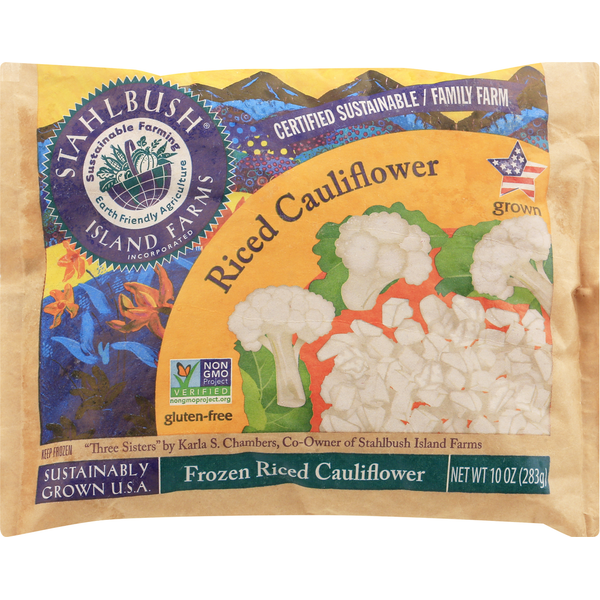 Baking Ingredients Stahlbush Island Farms Cauliflower, Riced, Frozen hero