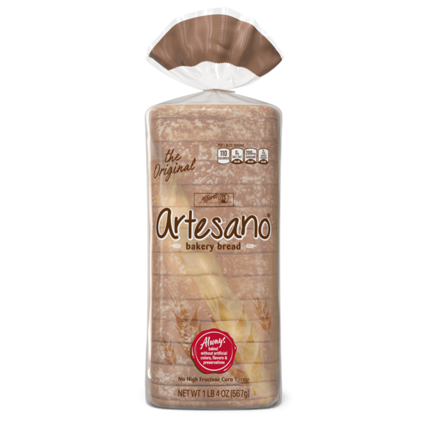 Bread Alfaro's Artesano, White Bakery Bread hero