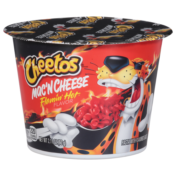 Cheetos Mac'N Cheese, Flamin' Hot Flavor hero