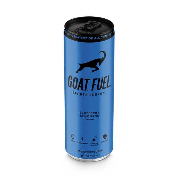 Energy & Sports Drinks G.O.A.T. Fuel Sports Energy Drink,  Blueberry Lemonade hero