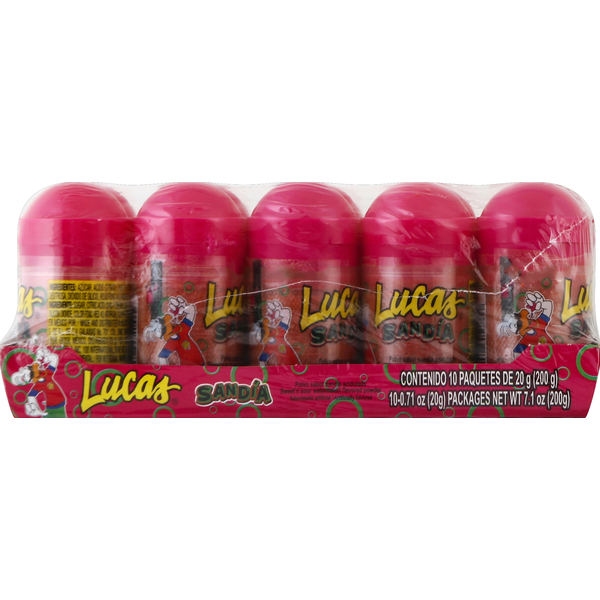 Candy & Chocolate Lucas Flavored Powder, Sweet 'N Sour Watermelon hero