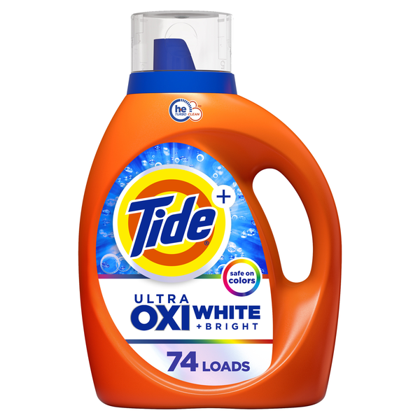 Laundry Tide Plus Ultra OXI Detergent hero