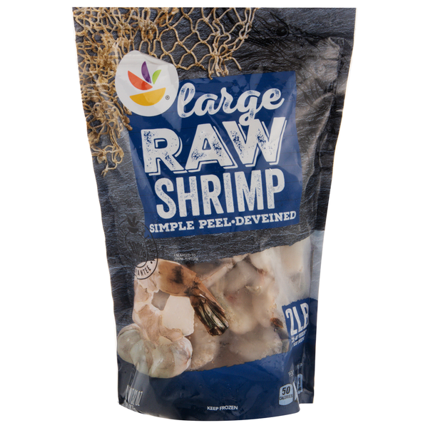 Packaged Seafood Store Brand Raw Shrimp, Large hero