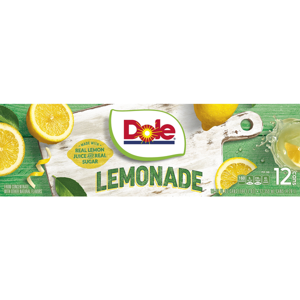 Juice & Nectars Dole Lemonade Juice Drink hero