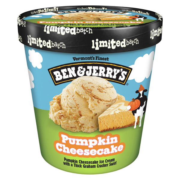 Ice Cream & Ice Ben & Jerry's Ice Cream Pumpkin Cheesecake hero