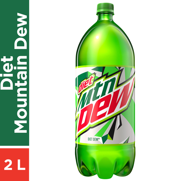 Soft Drinks Mountain Dew Soda, Diet hero