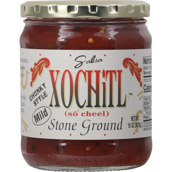 Preserved Dips & Spreads Xochitl Salsa, Stone Ground, Chunky Style, Mild hero