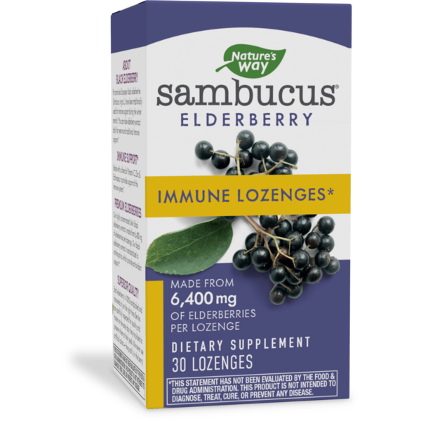 Cold, Flu & Allergy Nature's Way Sambucus Immune Lozenges hero